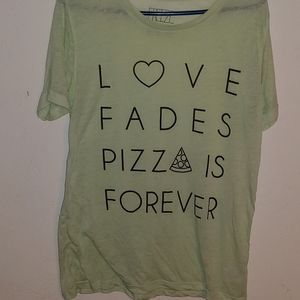 Light green tee
